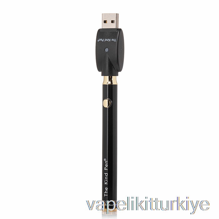 Vape Likit Tür Kalem Büküm Vv 510 Pil Siyah Altın
